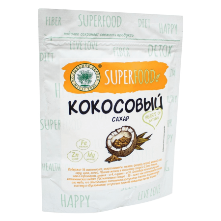 Сахар Кокосовый 200г*8 Дой-пак Волшебное дерево